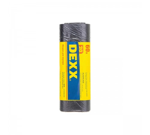 39150-60 Мешки для мусора DEXX, черные 60л, 20шт
