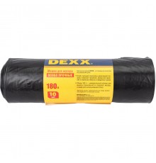 39151-180 Мешки для мусора "DEXX", особопрочные,черные 180л, 10шт