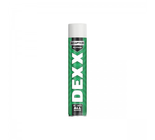 41123 Пена монтажная DEXX ADAPTER 750мм адаптерная выход до 30л