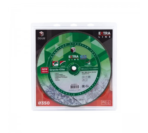000219 Диск алмазный DIAM 1A1R GRANITE-ELITE 350х25.4мм