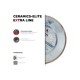 000547 Диск алмазный DIAM 1A1R CERAMICS-ELITE 200*25.4мм сплошной