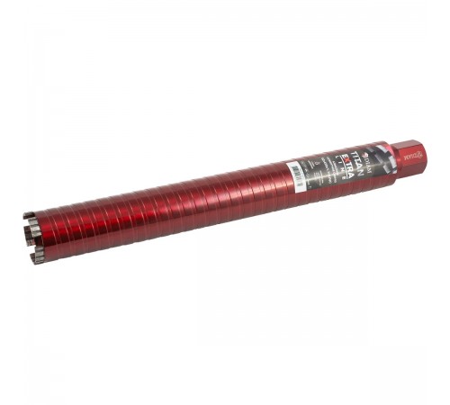 Сверло алмазное сегментное сухое 62х450х4х1,1/4UNC Extra Line Titan HIT (арм. бетон) 313033