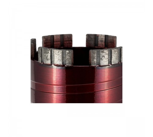 Сверло алмазное сегментное сухое 72х450х4х1,1/4UNC Extra Line Titan HIT (арм. бетон) 313036