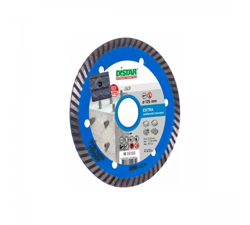 10115028010 Диск алмазный DISTAR Extra 1A1R Turbo 125x2,2,x22,2