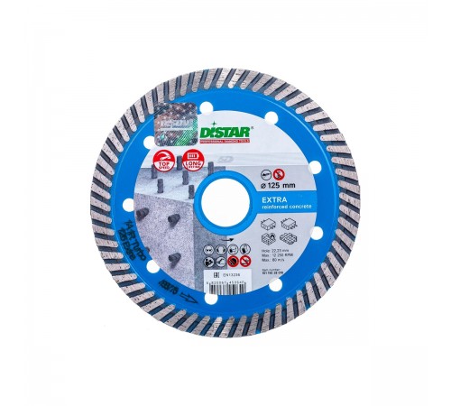 10115028010 Диск алмазный DISTAR Extra 1A1R Turbo 125x2,2,x22,2