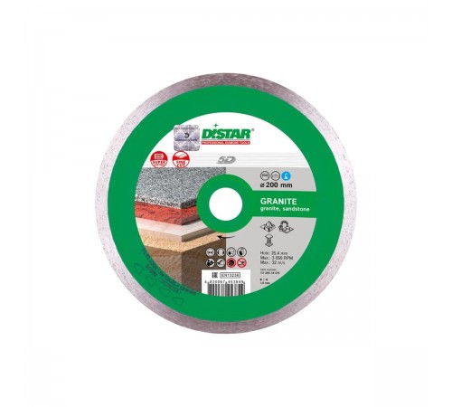 11120034015 Диск алмазный DISTAR Granite 1A1R 200х1,6х25,4
