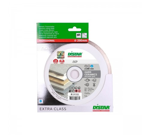 11120048015 Диск алмазный DISTAR Hard ceramics 1A1R 200x1,6x25,4