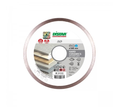 11120048015 Диск алмазный DISTAR Hard ceramics 1A1R 200x1,6x25,4