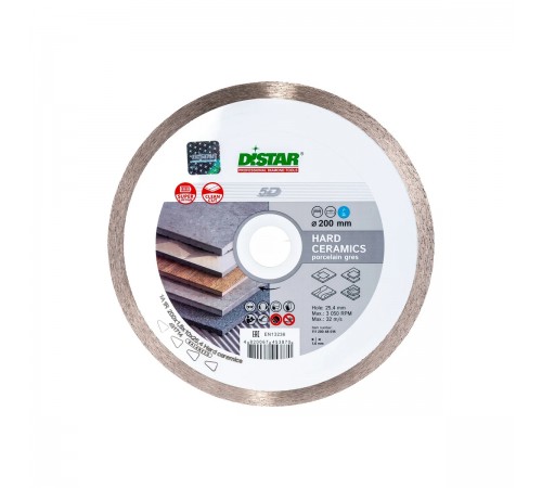 11120048015 Диск алмазный DISTAR Hard ceramics 1A1R 200x1,6x25,4