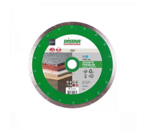 11320061019 Диск алмазный DISTAR Granite Premium 1A1R 250x1,8x25,4