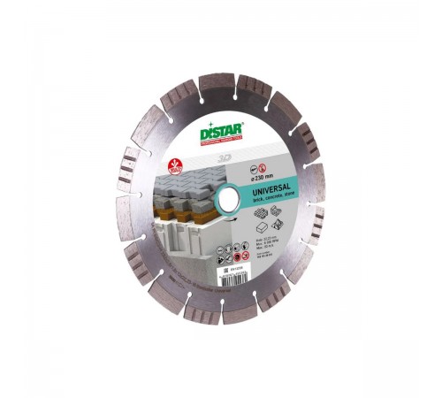14315129017 Диск алмазный DISTAR Bestseller Universal 1A1RSS/C3-H 232x2,6x22,2
