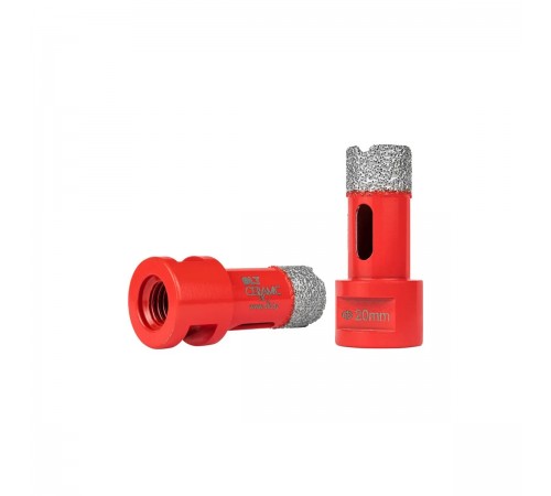 Коронка алмазная для плитки и камня DLT (CERAMIC PRO), 20мм 0493