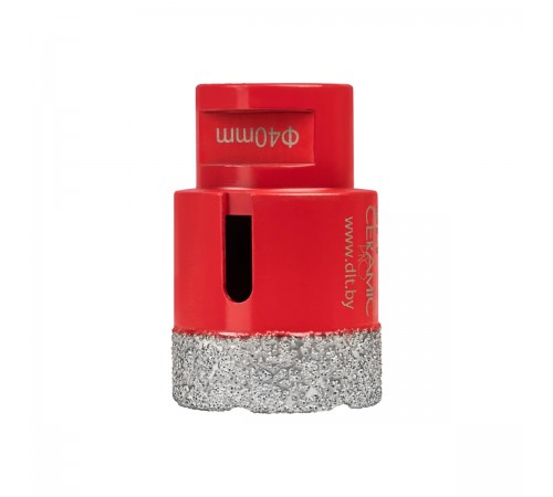Коронка алмазная для плитки и камня DLT premium (CERAMIC PRO), 40мм 0497