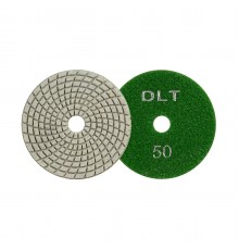 Круг алмазный гибкий шлифовальный DLT #50 №1 100мм 0644