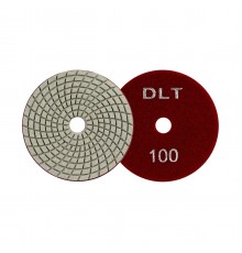 Круг алмазный гибкий шлифовальный DLT #100 №1 100мм 0645