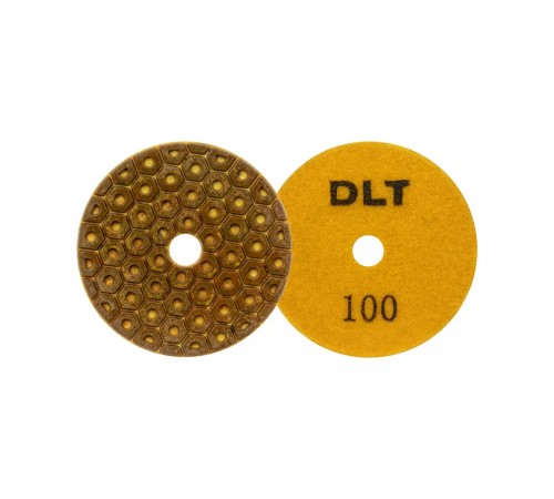 Круг алмазный гибкий шлифовальный DLT #100 №10 100мм 0931