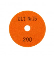 Круг алмазный гибкий шлифовальный DLT #200 №15 100мм 1169