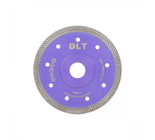 Диск алмазный DLT №13 (Turbo-X ) 125 мм 1409