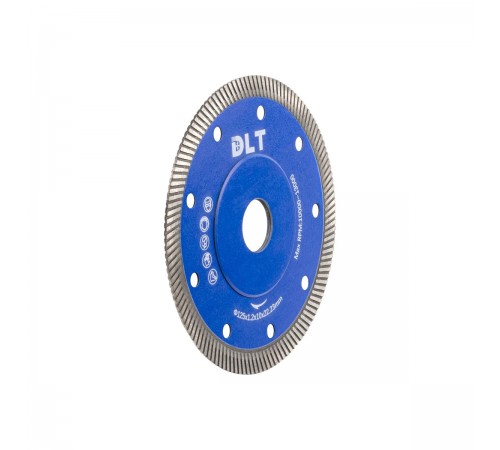 1424 Диск алмазный DLT №19 (SUPER THIN TURBO) 125 мм