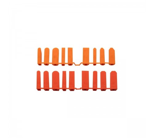 1744 Набор шпателей для силикона DLT Silicone (комплект 18 насадок)