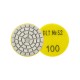 2135 Круг алмазный гибкий шлифовальный DLT #100 №52 50мм для гравера