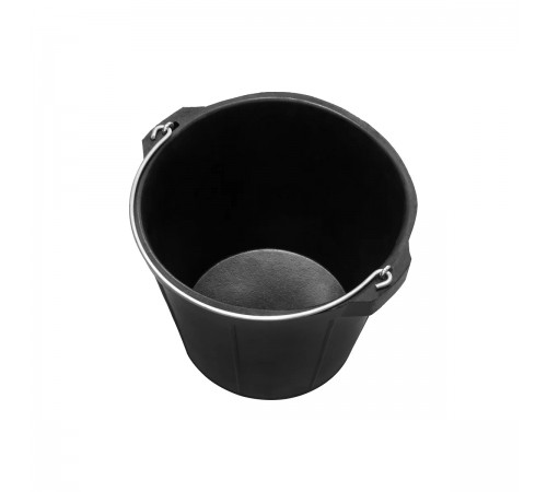 Ведро строительное гибкое усиленное, DLT, 8л (факт. 7,6л), тип RUBBERBUCK, арт.2901