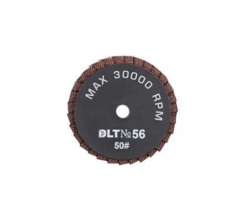 Алмазный гибкий шлифовальный круг DLT №56, #50, 50мм, для гравера, арт.4397
