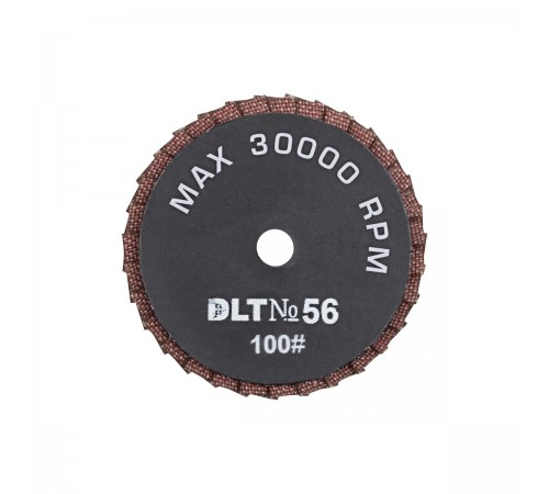 Алмазный гибкий шлифовальный круг DLT №56, #100, 50мм, для гравера, арт.4398