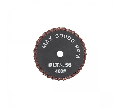 Алмазный гибкий шлифовальный круг DLT №56, #400, 50мм, для гравера, арт.4400