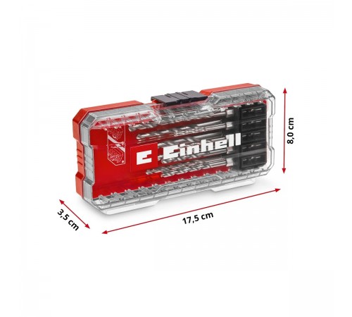 Набор сверл по металлу Einhell 2-6,5мм (10 шт.) 108723