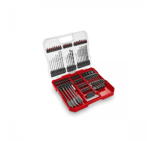 Набор бит и сверл Einhell 95 предметов, ударопрочные, XL-Case 108798