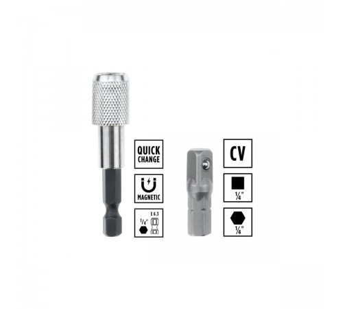 Набор бит Einhell 32 предмета, битодержатель, XS-Case 118693