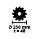Пила торцовочная Einhell TC-SM 2534/1 Dual