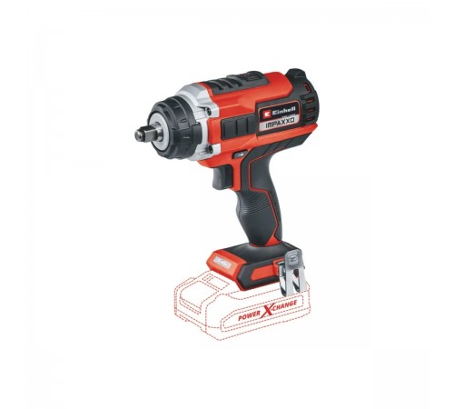Гайковерт ударный аккумуляторный Einhell PXC Impaxxo 18/400