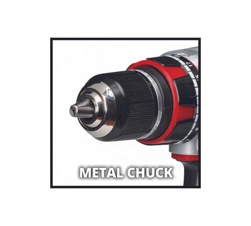 Дрель аккумуляторная Einhell PXC TP-CD 18/80 Li BL + 1 АКБ PXC Plus 18В 5,2 Ач + ЗУ 4А