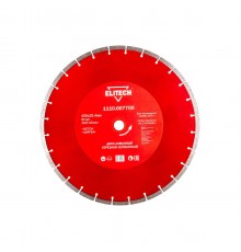 Диск алмазный ELITECH 400х25,4 бетон 1110.007700