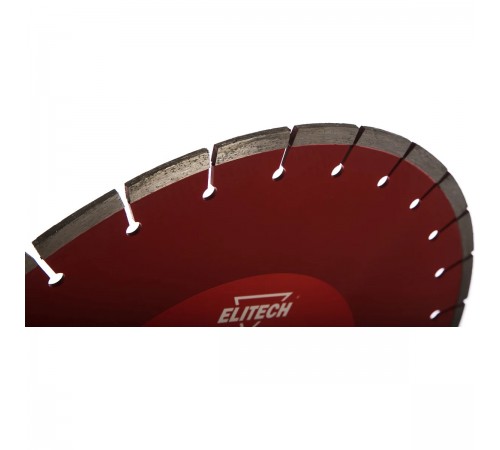 Диск алмазный ELITECH 400х25,4 бетон армированный 1110.008600