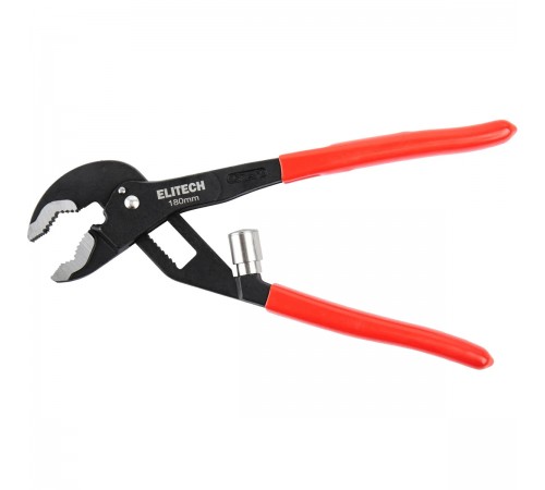 Клещи переставные ELITECH 180 мм 150101