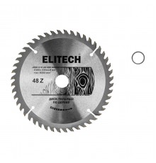 1820.053300 Диск пильный Elitech 160х20/16х48