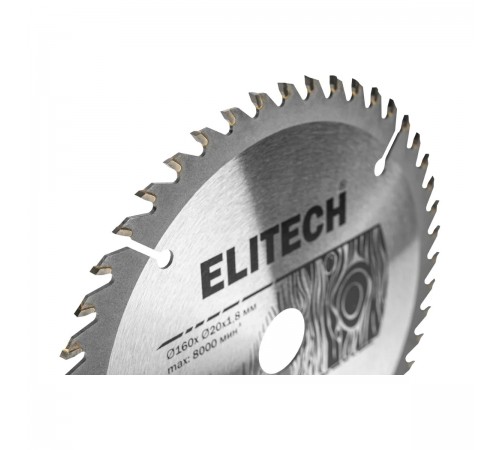 1820.053300 Диск пильный Elitech 160х20/16х48