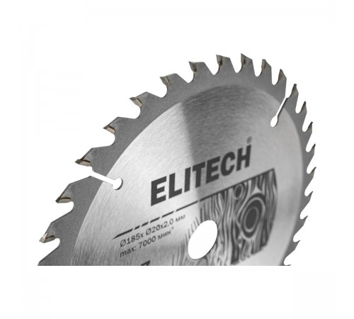 1820.053600 Диск пильный ELITECH 185х20/16х36