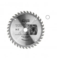1820.053800 Диск пильный Elitech 190х20/16x36