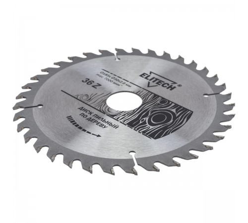 1820.054100 Диск пильный ELITECH 185х30x36