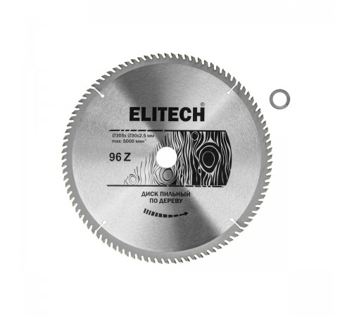 1820.054800 Диск пильный ELITECH 305х30x96