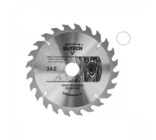 1820.055700 Диск пильный Elitech 216х32/30x24