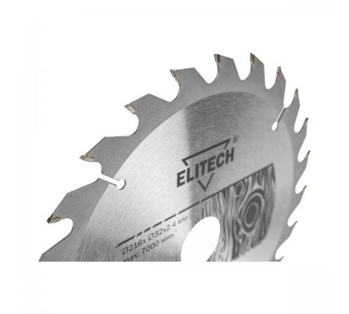 1820.055700 Диск пильный Elitech 216х32/30x24