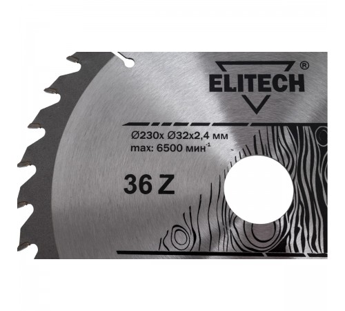 1820.056000 Диск пильный Elitech 230х32/30x36