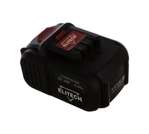 Аккумуляторная батарея ELITECH 18V 4.0 Ач 1820.067700