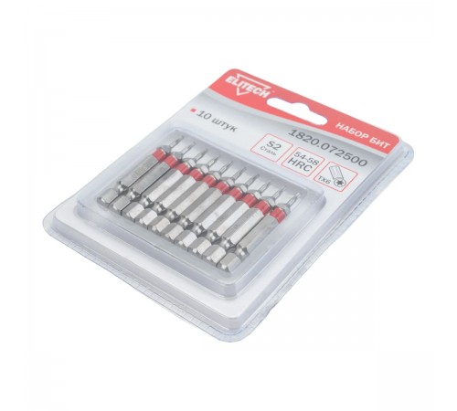 1820.072500 Бита Elitech TORX 6x50мм