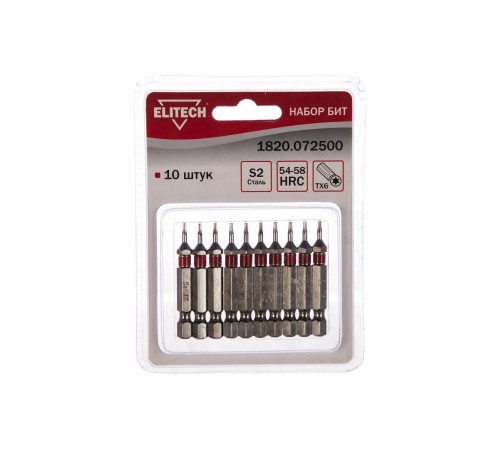 1820.072500 Бита Elitech TORX 6x50мм
